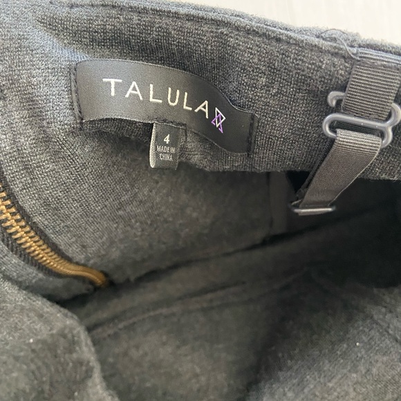 Talula | Strapless charcoal mini bodycon dress - Picture 4 of 7